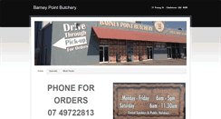 Desktop Screenshot of barneypointbutchery.com
